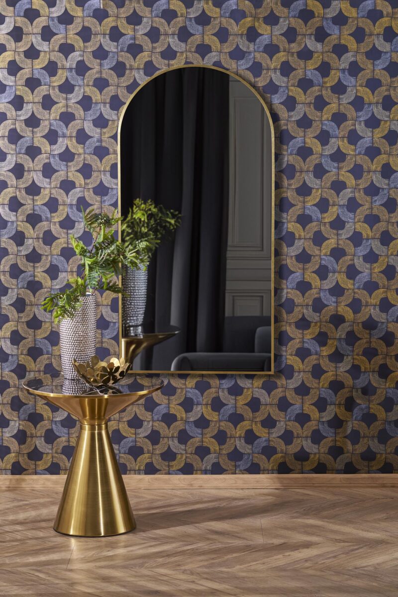 CURIO, seinäpeili, kultainen