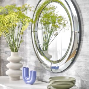 Seinäpeili MOIRA, hopea