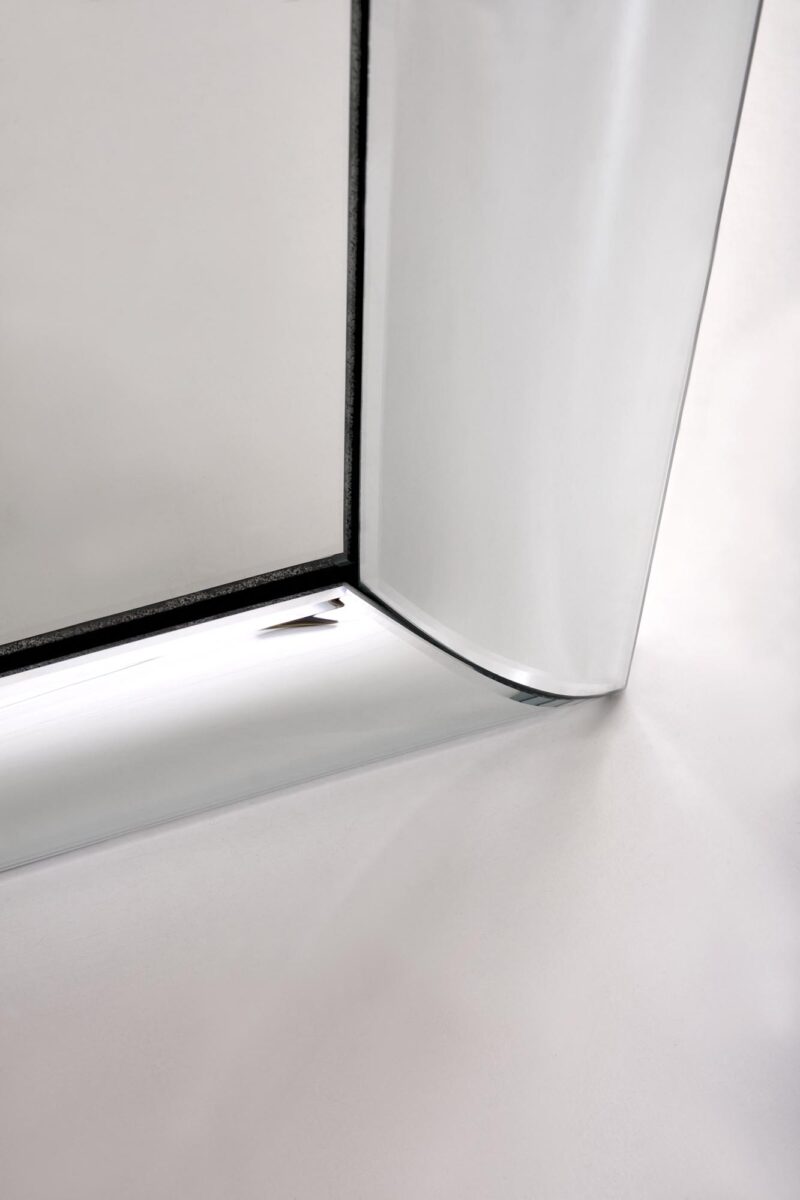 Peili ABRION, hopeinen