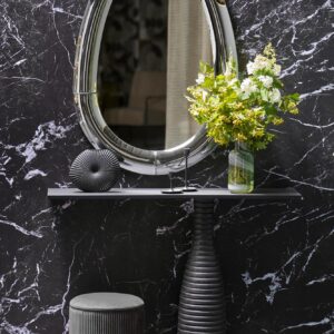 IVORY-peili, hopeinen