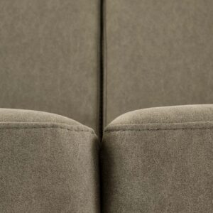 Sohva MILAVOR 2S, oliivi / tumma pähkinä