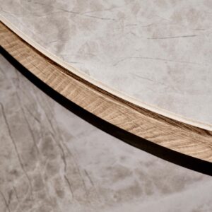 Kahvipöytä ITAKA, harmaa marmori / grafiitti