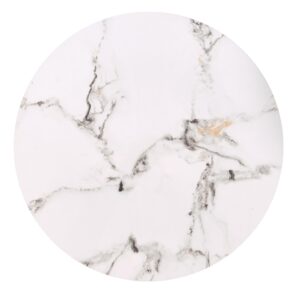 Kahvilakoonnin komplekti FATIMA, valkoinen marmori / musta