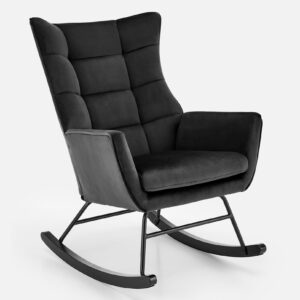 Keinutuoli ALESSA, musta