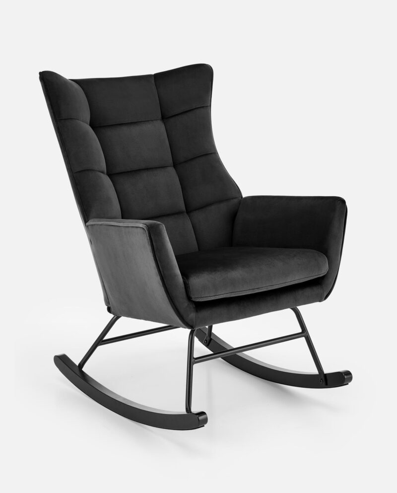 Keinutuoli ALESSA, musta