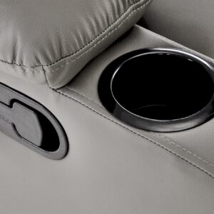 Tuoli PERU manuaalinen nojatuoli, harmaa