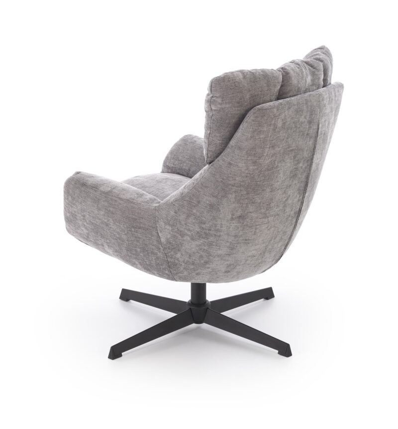 Kääntyvä nojatuoli ORVIA, harmaa