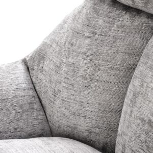 Kääntyvä nojatuoli ORVIA, harmaa