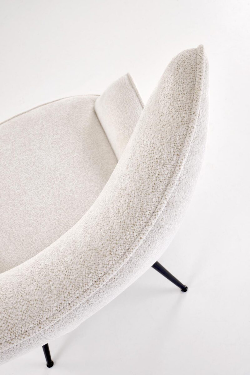 Nojatuoli JUKON, kermaisen värinen