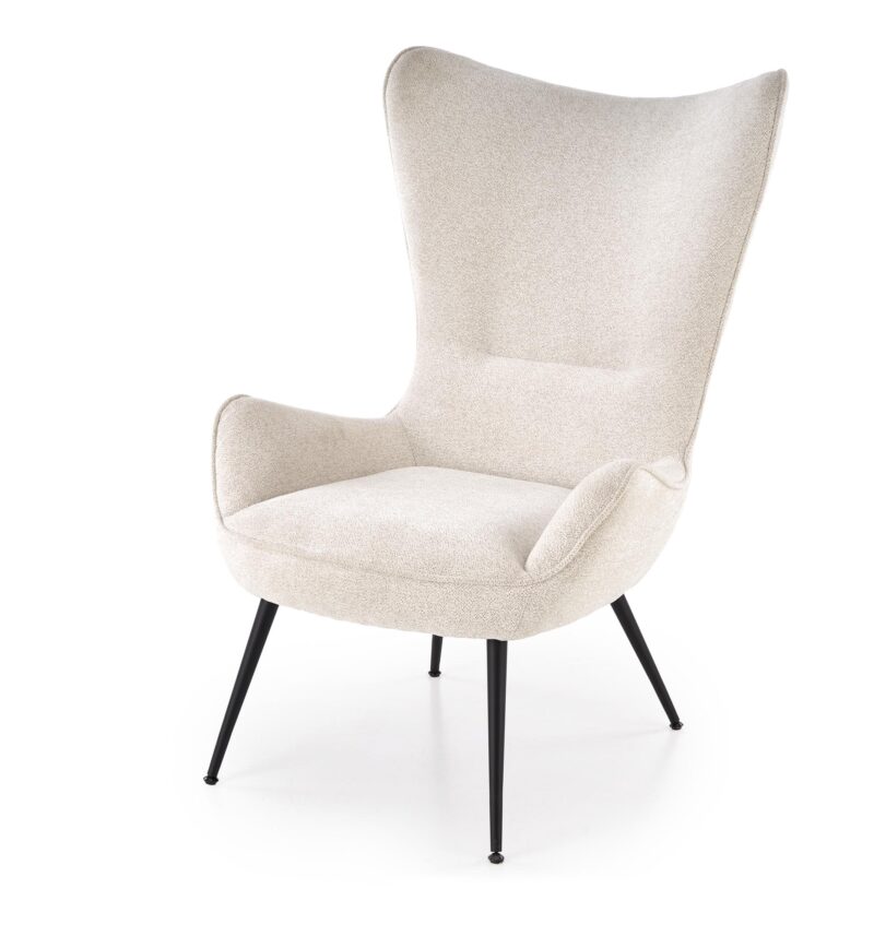 Nojatuoli JUKON, kermaisen värinen