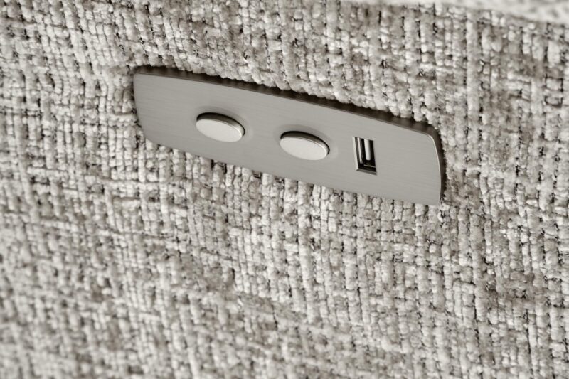 AMELLA sähkösäädettävä nojatuoli, harmaa