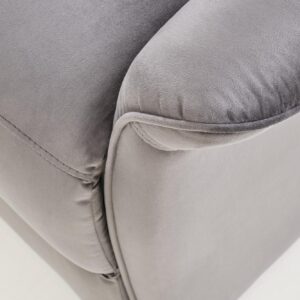 Nojatuoli SEMIIR 2 sähköinen nojatuoli + hieronta, harmaa