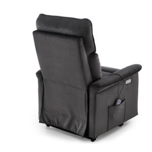 SEMIIR 2 sähkösäätöinen nojatuoli + hieronta, musta