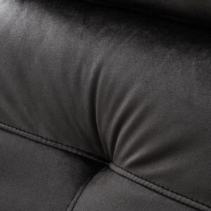 SEMIIR 2 sähkösäätöinen nojatuoli + hieronta, musta