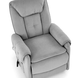 Lönnötuoli HORTEL sähkösäätöinen nojatuoli + hieronta, harmaa