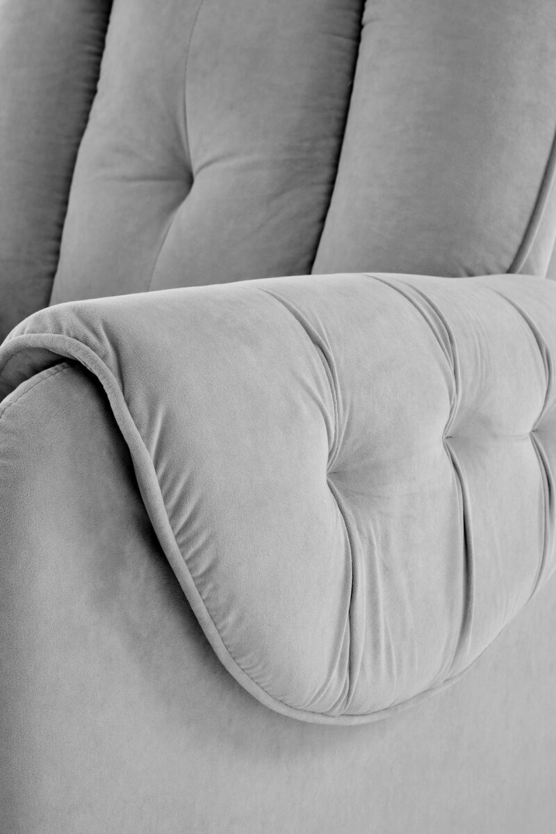 Lönnötuoli HORTEL sähkösäätöinen nojatuoli + hieronta, harmaa