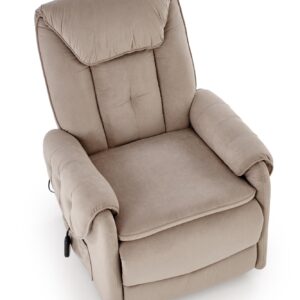 ORTEL nojatuoli sähköinen recliner + hieronta, beige