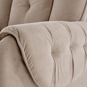 ORTEL nojatuoli sähköinen recliner + hieronta, beige