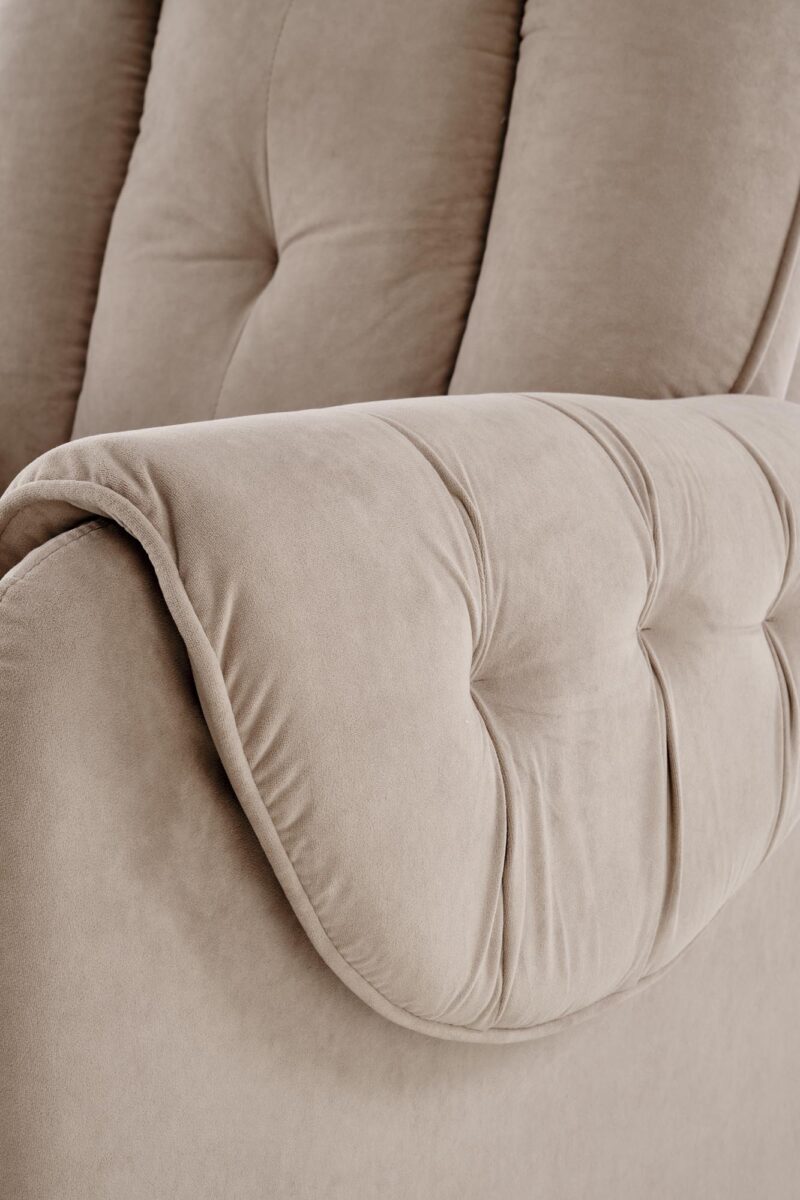 ORTEL nojatuoli sähköinen recliner + hieronta, beige