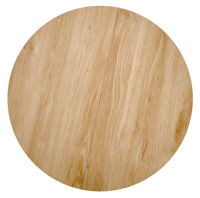 Kahvilapöydän komplekti DANTE, luonnollinen / musta