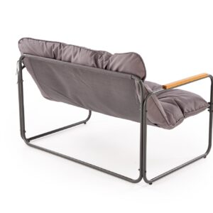 HUDSON-puutarhakalusteiden sarja, harmaa / ruskea