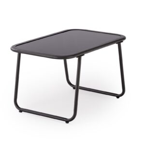 HUDSON-puutarhakalusteiden sarja, harmaa / ruskea