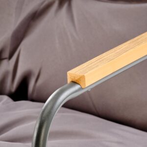 HUDSON-puutarhakalusteiden sarja, harmaa / ruskea