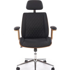 Toimistotuoli TIMBER, pähkinä / musta