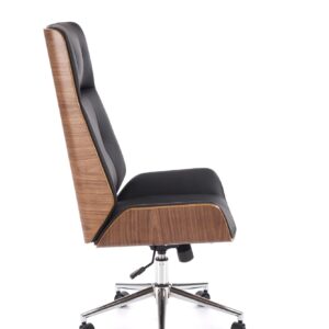 Toimistohelppi WEBSTER, pähkinäpuisena / mustana