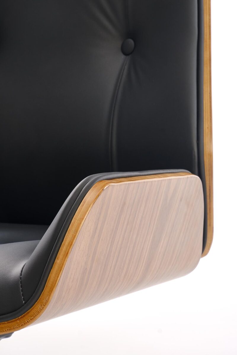 Toimistohelppi WEBSTER, pähkinäpuisena / mustana