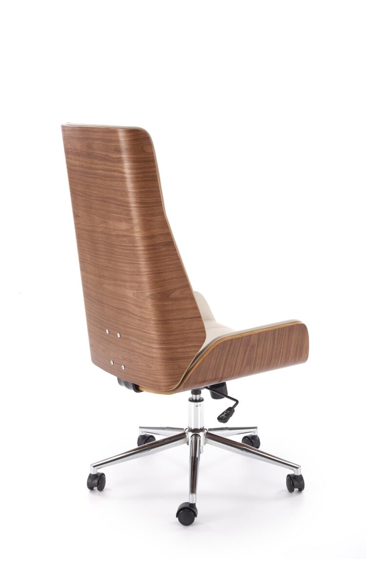 Toimistotuoli WEBSTER, pähkinä/painopunainen