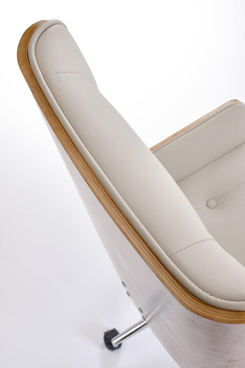 Toimistotuoli WEBSTER, pähkinä/painopunainen