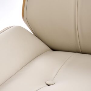 Toimistotuoli WEBSTER, pähkinä/painopunainen