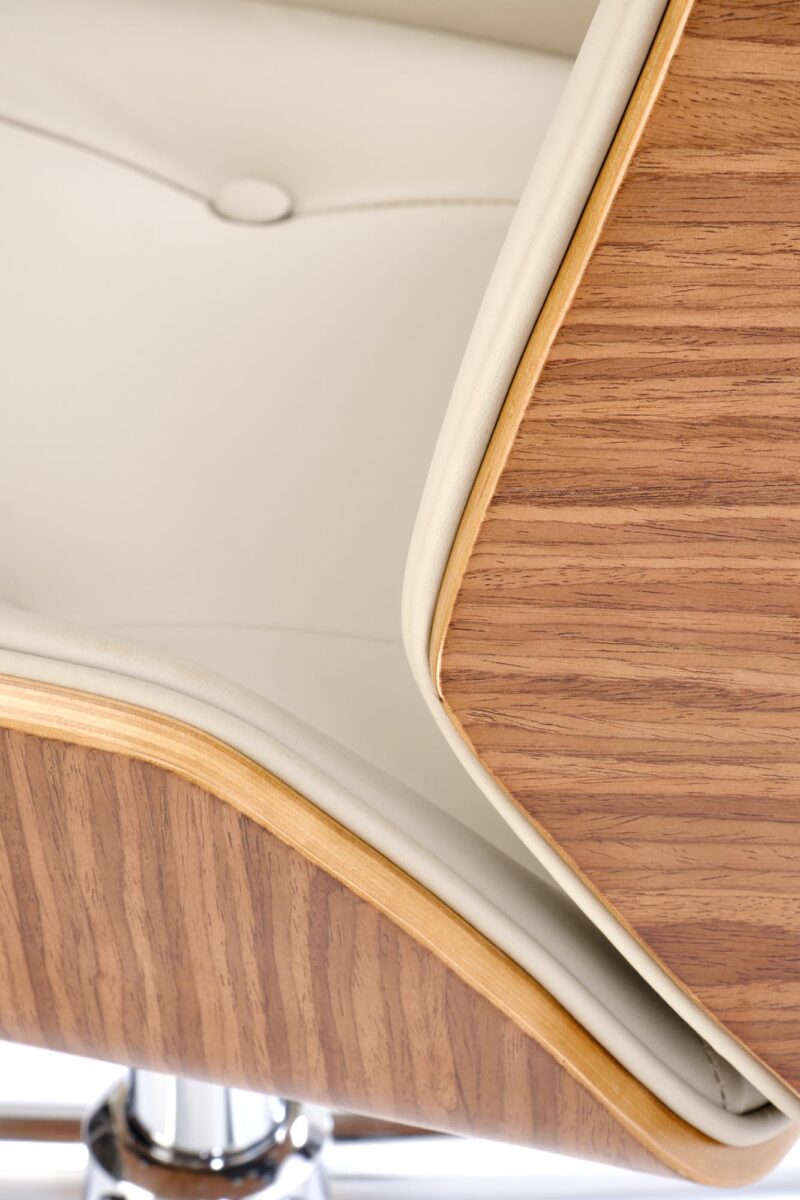 Toimistotuoli WEBSTER, pähkinä/painopunainen