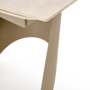 Pidentävä Ruokapöytä SALVIR, travertiini / kashmir