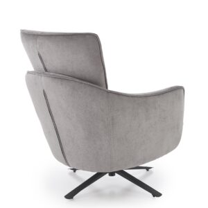 Kääntyvä nojatuoli SCAMOR, harmaa