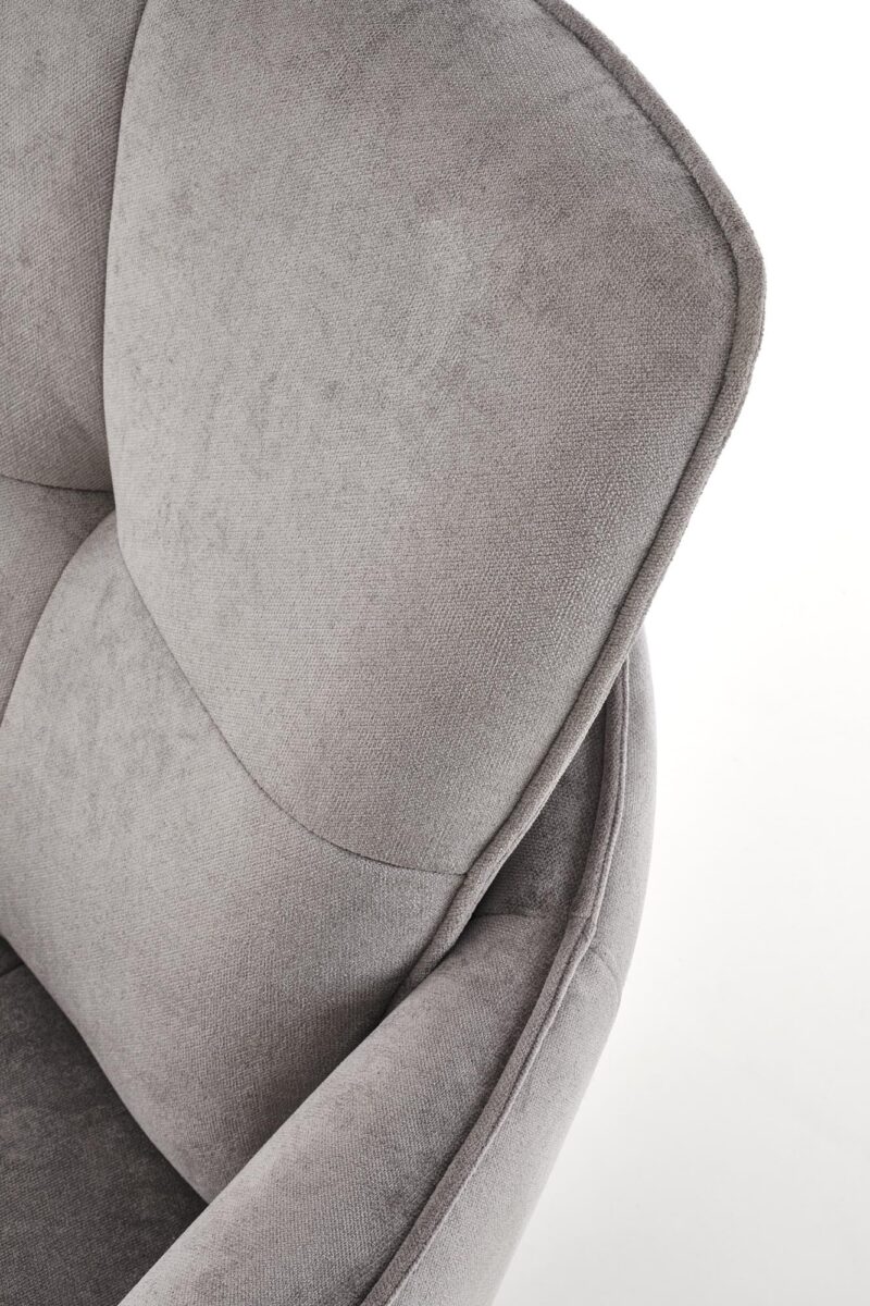 Kääntyvä nojatuoli SCAMOR, harmaa