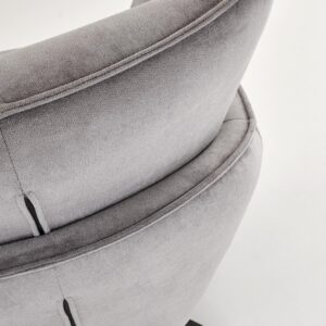 Kääntyvä nojatuoli SCAMOR, harmaa