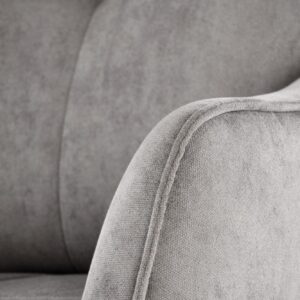 Kääntyvä nojatuoli SCAMOR, harmaa