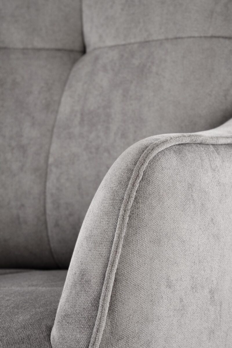 Kääntyvä nojatuoli SCAMOR, harmaa