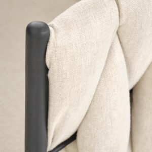 Baarituoli CINDRA, musta / beige