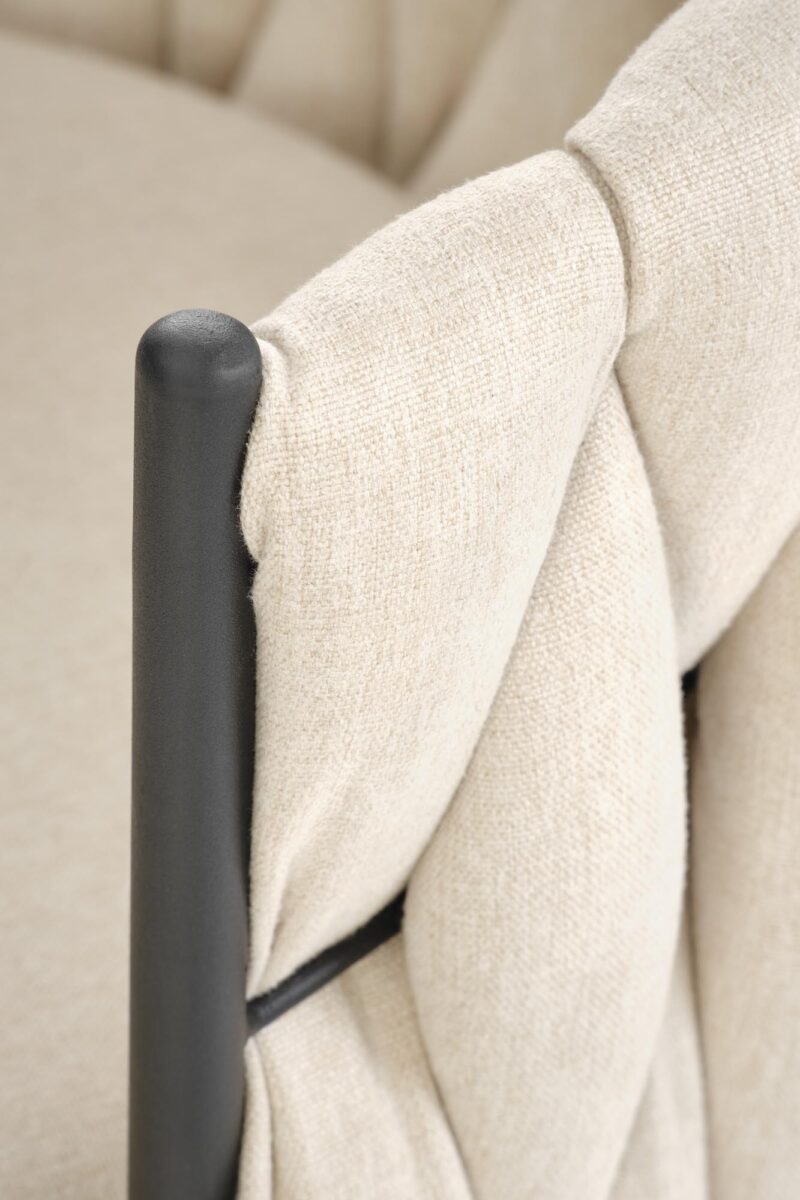 Baarituoli CINDRA, musta / beige