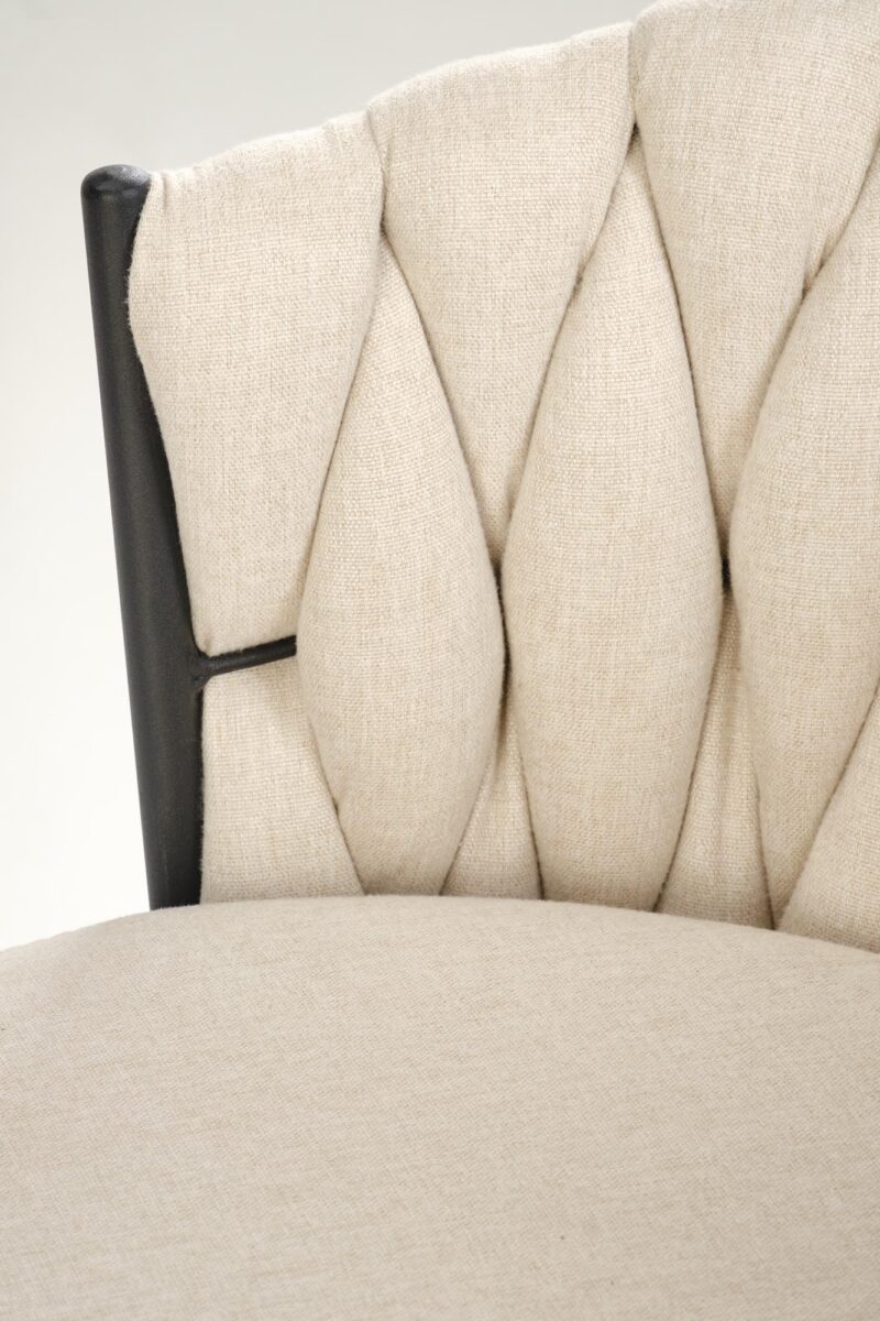 Baarituoli CINDRA, musta / beige