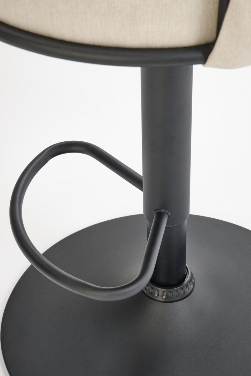 Baarituoli CINDRA, musta / beige