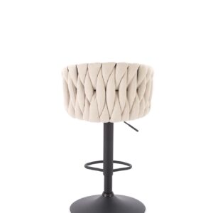 Baarituoli CINDRA, musta / beige