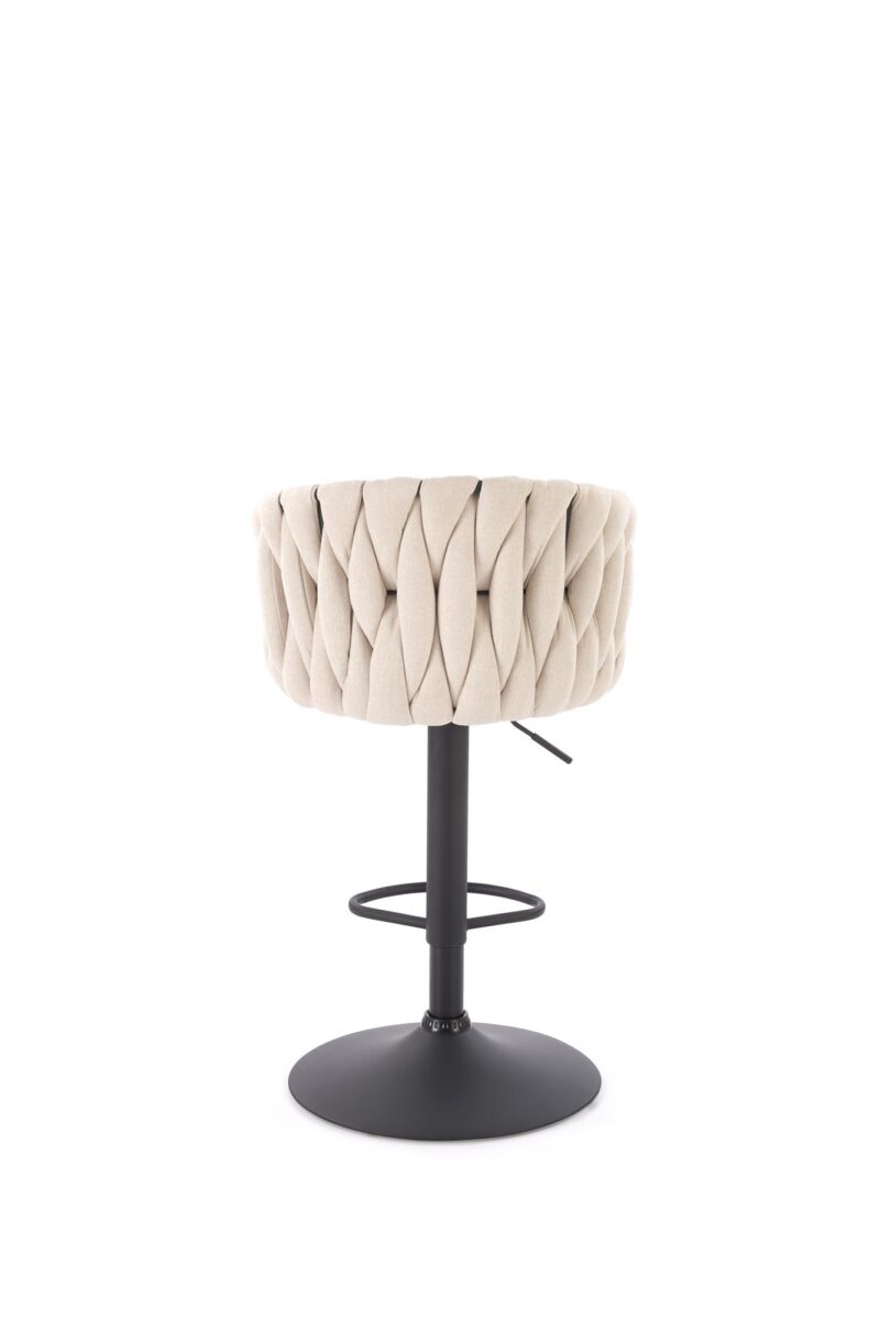 Baarituoli CINDRA, musta / beige