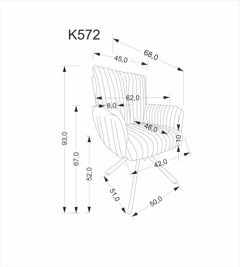 Työkalu MERLE, kerma väri