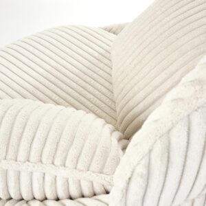 Kääntyvä nojatuoli MERRIN 2, kermaansävyinen