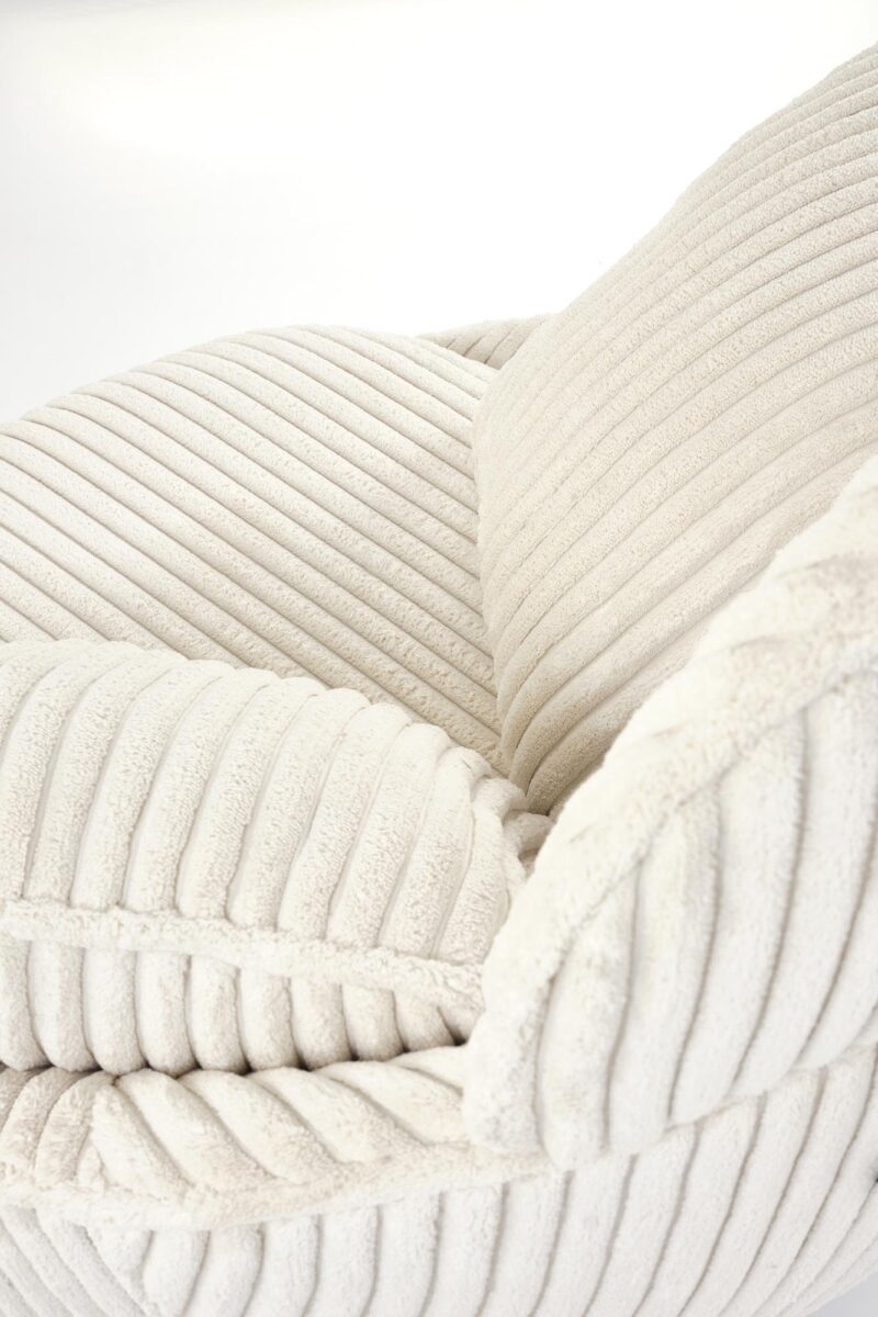 Kääntyvä nojatuoli MERRIN 2, kermaansävyinen