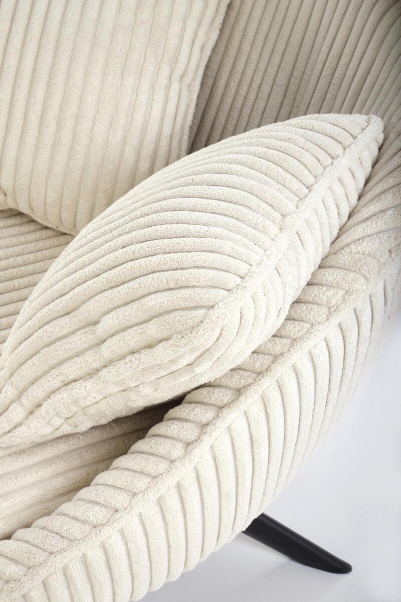 Kääntyvä nojatuoli MERRIN 2, kermaansävyinen